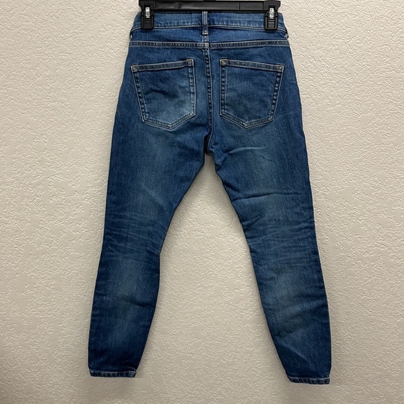 Everlane Ankle Mid Rise Jeans Size 25 - Picture 6 of 7